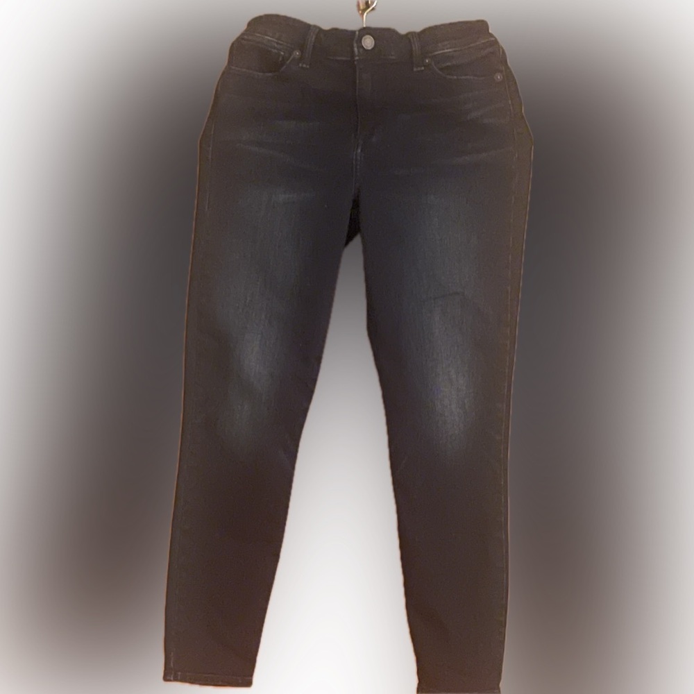 Lucky Brand Ava Skinny Jeans Dark Wash Size 10